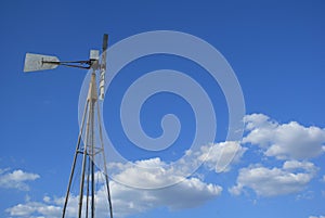 Windmill and Clouds