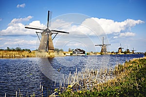 Windmill complex Kinderdijk