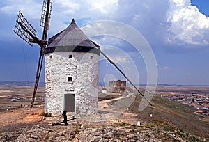 Windmill, Consuegra, Spain.