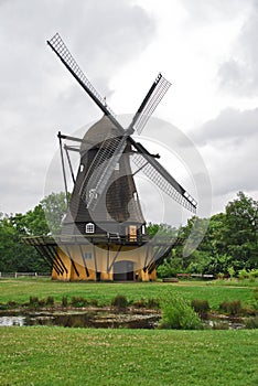 Windmill in Copenhagen Open-air museum
