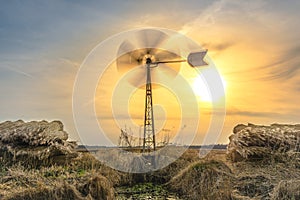 Windmill countryside