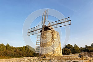 Windmill of Daudet - Fontvieille - Provence, France photo