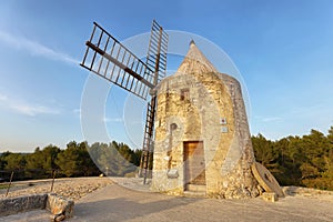 Windmill of Daudet - Fontvieille - Provence, France photo