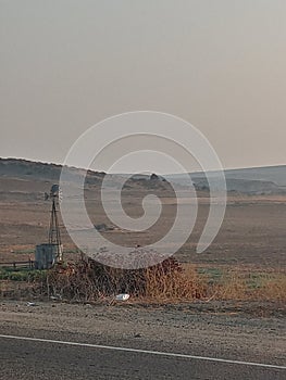 Windmill dawns first light