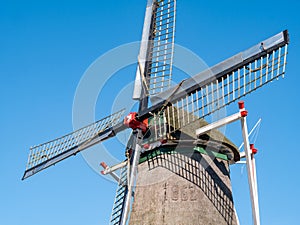 Windmill De Vier Winden in Weerselo, Overijssel, Netherlands