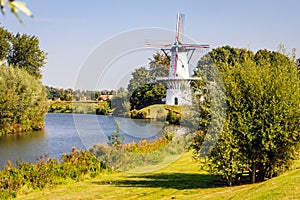 Windmill, Deil, Netherlands.