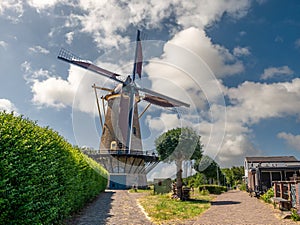Windmill Den Haas in Zierikzee, Schouwen-Duiveland, Zeeland