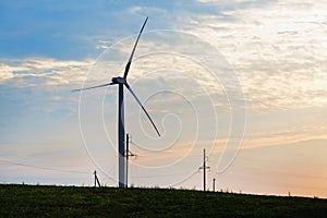 Windmill for electric power