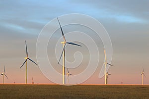 Windmill Farm along the Eastern Plains, Colorado