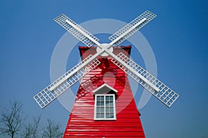 windmill in garden