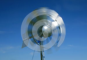 Windmill generating power