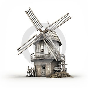 a old windmill