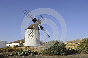 Windmill in the Grand Canaria photo