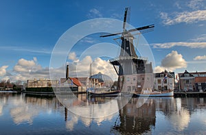 Windmill in Haarlem photo