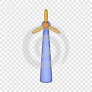 Windmill icon, flat style