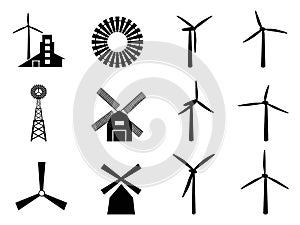 Windmill icons