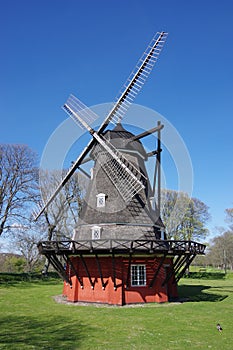 Windmill at Kastellet in Copenhagen, Denmark