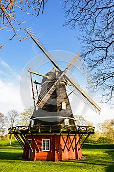 Windmill at Kastellet fortress in Copenhagen, Denmark