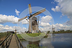 Windmill at Kinderdijk, Holland