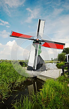 Windmill landscape