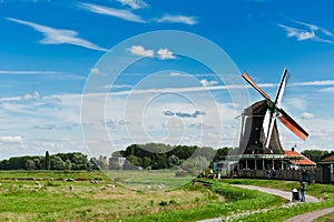 Windmill landscape
