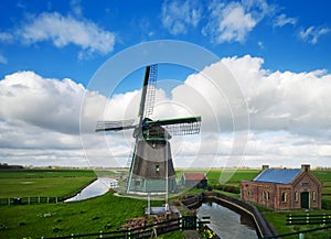 Windmill landscape