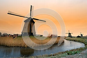 Windmill landscape