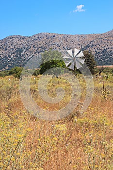 Windmill in the Lasithi Plateau