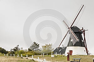 Windmill on the Mando island - Denmark photo