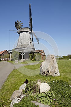 Windmill Messlingen Petershagen, Germany