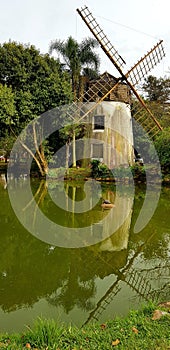 Windmill at Moinhos de Vento Park photo