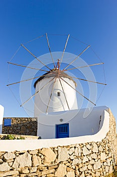 Windmill of Mykonos Island,Greece