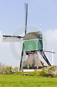windmill near Vlist, Netherlands