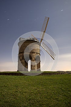 Windmill at night