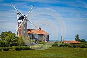 Windmill in Norfolk, England