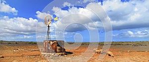 Windmill, Outback, Australia