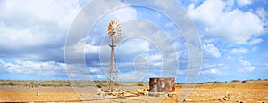 Windmill, Outback, Australia