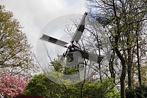 Windmill Sails - Keukenhof Gardens