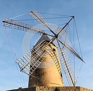 Windmill in Santa Ponsa, Mallorca photo