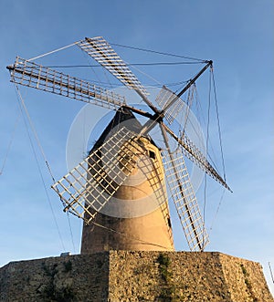 Windmill in Santa Ponsa, Mallorca photo