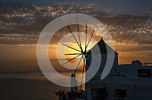 Windmill, Santorini