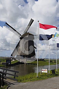 Windmill in Schermer Holland