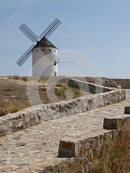 Windmill in Campo de Criptana