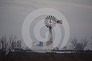 Windmill Southwest of FT Worth Texas.