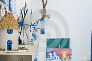 Windmill souvenirs on Mykonos