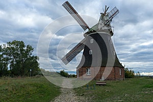 Windmill Stove in the region Salzhaff near the isle Poel