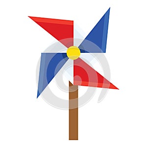 Windmill toy, United state independence day related icon