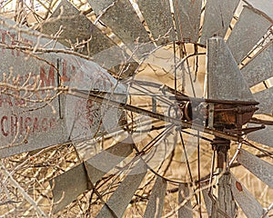 Windmill Trapped in Time