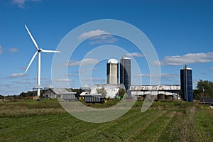 Windmill Turbine Wind Green Energy by Farm