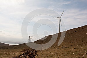 Windmill Turbine, Wind Power, Green Energy